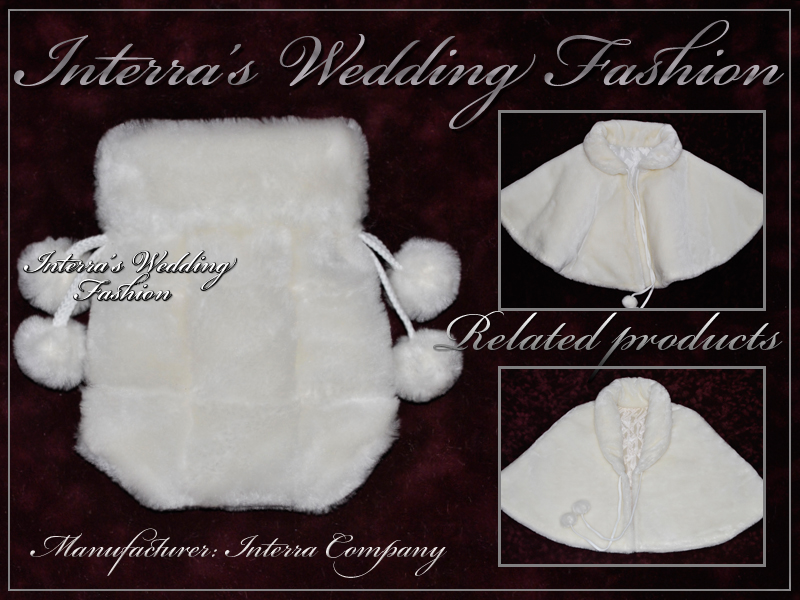 Wedding handmade accessories - fur bridal handbags manufacturer