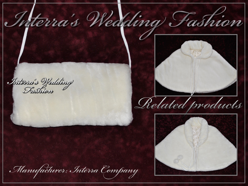 Wedding fur collar from manufacturer