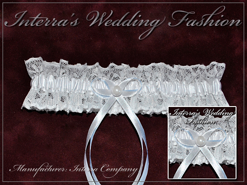 Classic wedding accessories - bridal garters