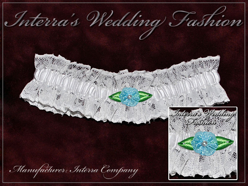 Wedding garter - bridal apparel
