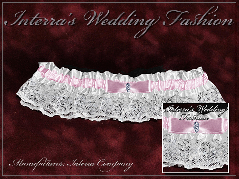High quality wedding bridal garters directly from manufacturer