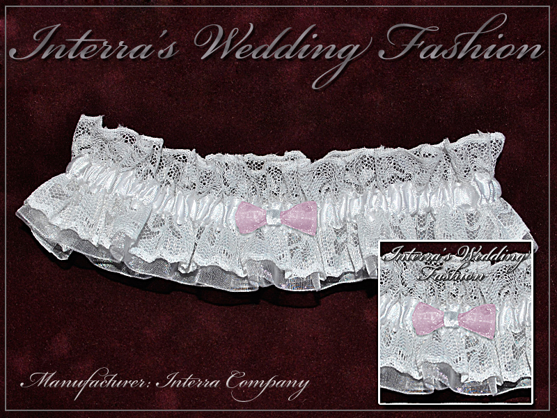 Cheap wedding bridal garters with bow