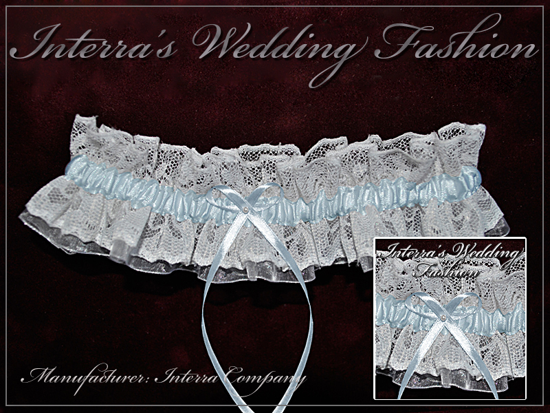 Beautiful wedding bridal garters from manufacturer - Interra's Wedding Fashion catalog 2011