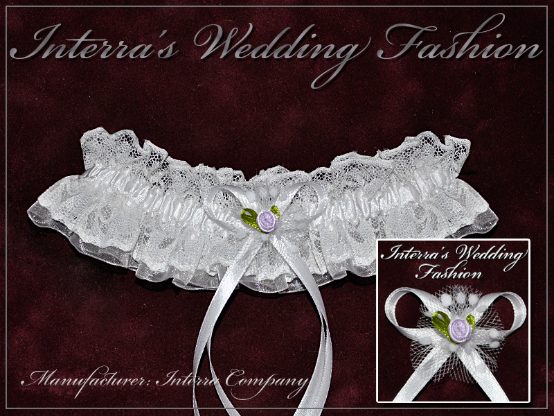 Cheap wedding bridal garters manufacturer - Interra's Wedding Fashion accessories catalog 2011