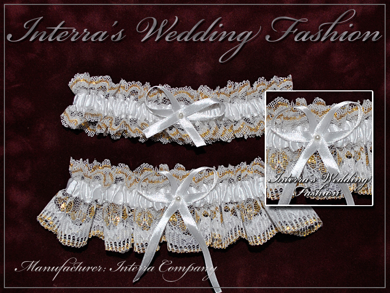 Wedding garters sets manufacturer