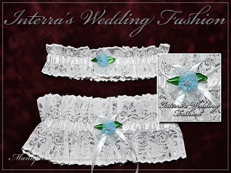 Bridal garters sets from manufacturer